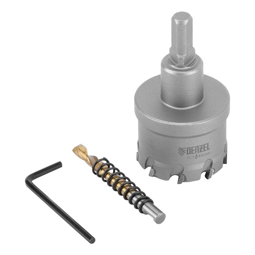 [724014] Denzel Carbide Hole Saw, 44 mm / Коронка твердосплавная Дензел, 44 мм