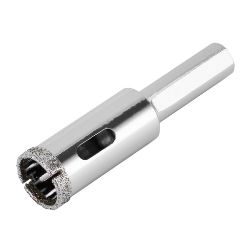[726169] Electroplated diamond hole saw, 16 х 67 mm triangular shank// MTX 726169