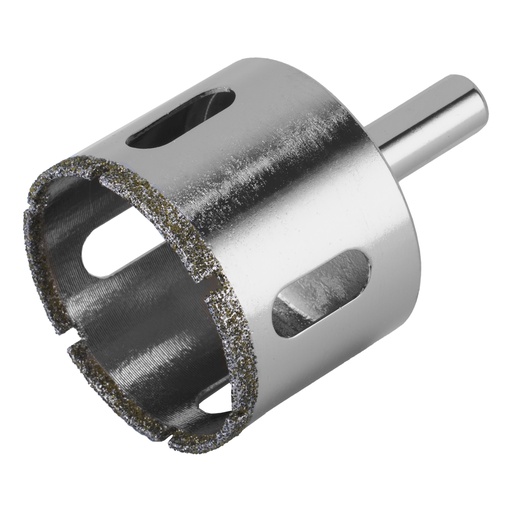 [726459] Electroplated diamond hole saw, 45 х 67 mm triangular shank// MTX 726459