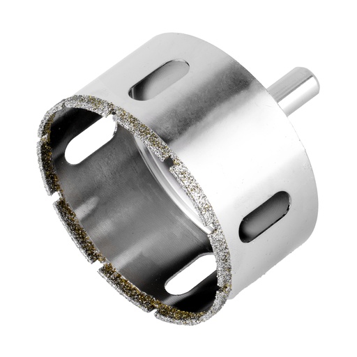 [726659] Electroplated diamond hole saw, 65 х 67 mm triangular shank// MTX 726659