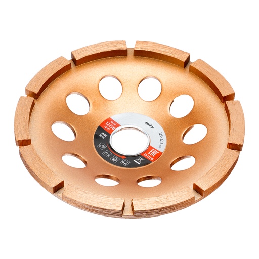 [729859] Diamond cup wheel Single row 125 mm// MTX