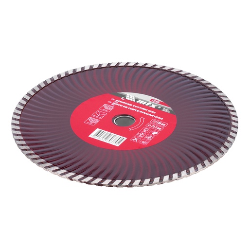 [731839] Turbo diamond saw blade 230 х 22,2 mm, dry cutting// MTX