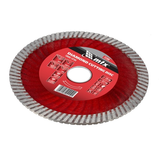 [731949] Turbo Extra diamond saw blade 125 х 22,2 mm, dry cut// MTX