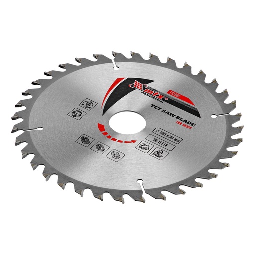[732849] T,C,T, Saw blade for wood cutting, 185 х 30 mm, 36T// MTX