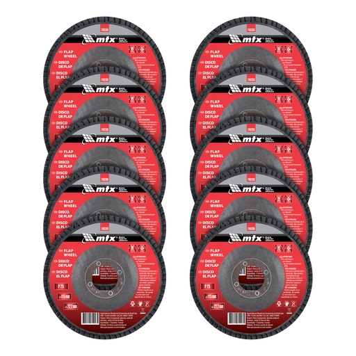 [740269] Flap disc, P 25, 115 х 22,2 mm// MTX