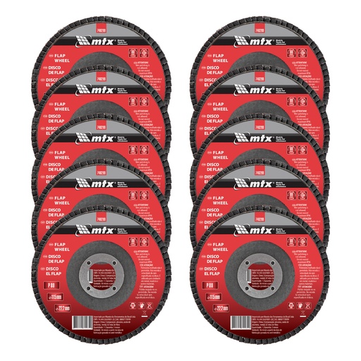 [740299] Flap disc, P 80, 115 х 22,2 mm// MTX