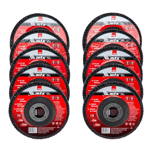 [740329] Flap disc, P 120, 115 х 22,2 mm// MTX