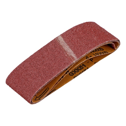 [742819] MTX Aluminium Oxide endless belts, P 40, 75 х 533 mm, 3 pcs