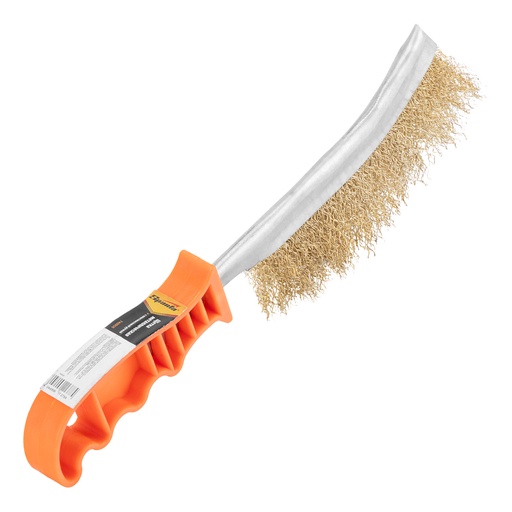 [748505] Metal brush with plastic handle// Sparta