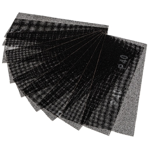 [751185] Sanding screen grit, P 40, 115 х 280 mm, 10pcs// Sparta