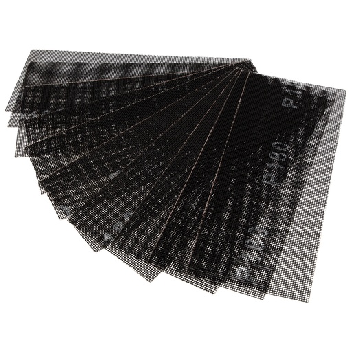 [751325] Sanding screen grit, P 180, 115 х 280 mm, 10pcs// Sparta