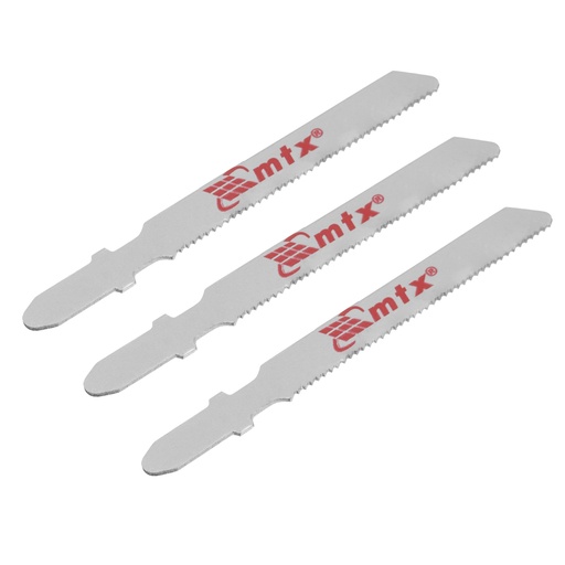 [781409] Jig saw blade for wood, 3 pcs 50 x 1,2 mm HCS// MTX