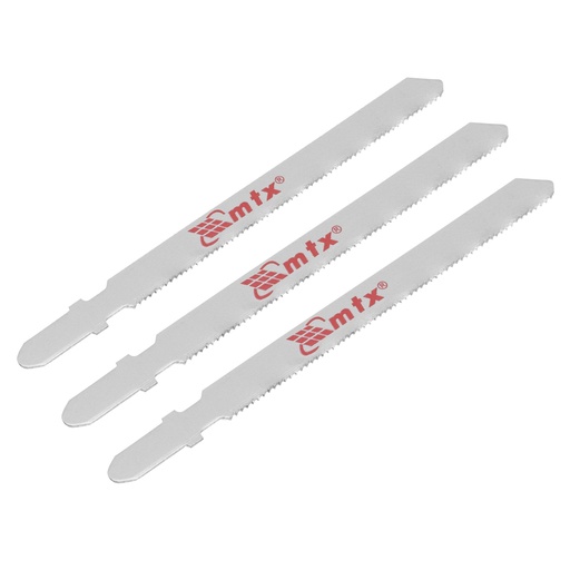 [781509] Jig saw blades, universal, 3 pcs 75 x 1,2 mm, Bimetal// MTX