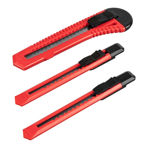 [789859] 3 pcs cutter kit 9-9-18mm with telescopic blades// MTX