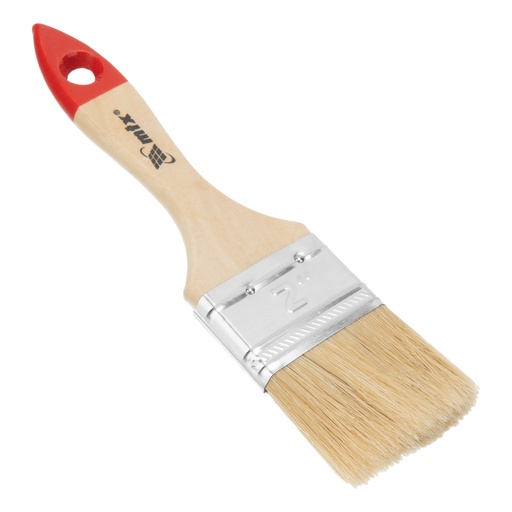 [825309] Flat brush "Standard", 2", natural bristle, wooden handle// MTX