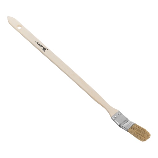 [838409] Brush for radiator painting 1 ", natural bristle, wooden handle// MTX