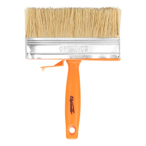 [841065] Finishing brush, 50*140 mm, natural bristle, plastic body, plastic handle// Sparta