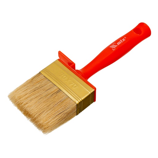 [841209] MTX Finishing Brush 30 x 70 mm Natural Bristle Plastic Body Plastic Handle