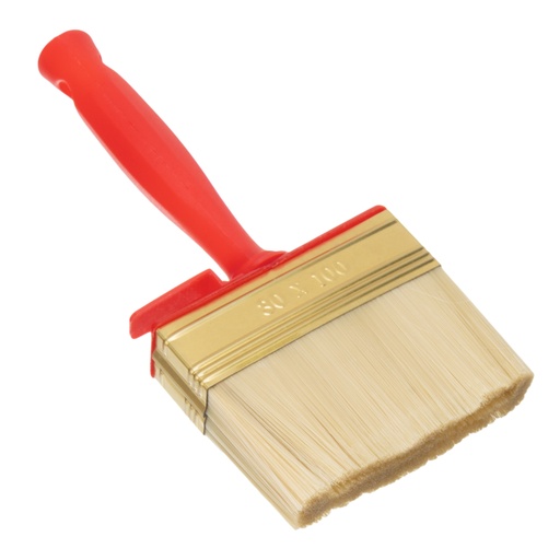 [841269] Finishing brush, 30 х 100 mm, synthetic bristle, plastic body, plastic handle/