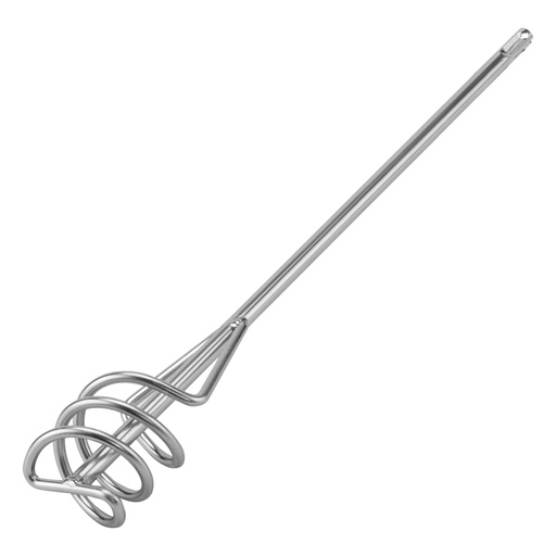 [848259] Galvanized steel mixer paddle, D 60mm, L 400mm, for sand and gravel mixes, shank SDS+// MTX