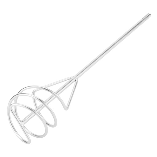 [848279] Galvanized steel mixer paddle, D 100mm, L 450mm, for sand and gravel mixes, shank SDS+// MTX