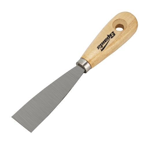 [852035] Scraper 30mm, carbon steel, wooden handle// Sparta 852035