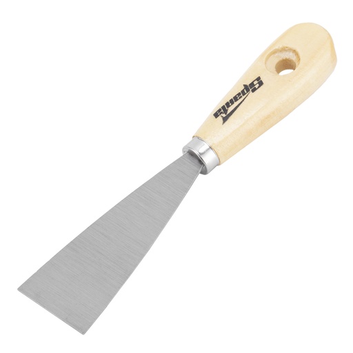 [852065] Scraper 40mm, carbon steel, wooden handle// Sparta 852065
