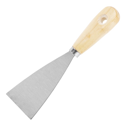 [852125] Scraper 60mm, carbon steel, wooden handle// Sparta 852125