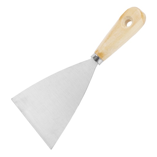[852185] Scraper 100mm, carbon steel, wooden handle// Sparta 852185