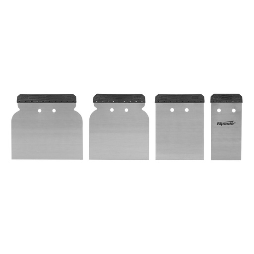 [852605] Japanese spatula set, steel, 50-80-100-120mm, 4pcs// Sparta