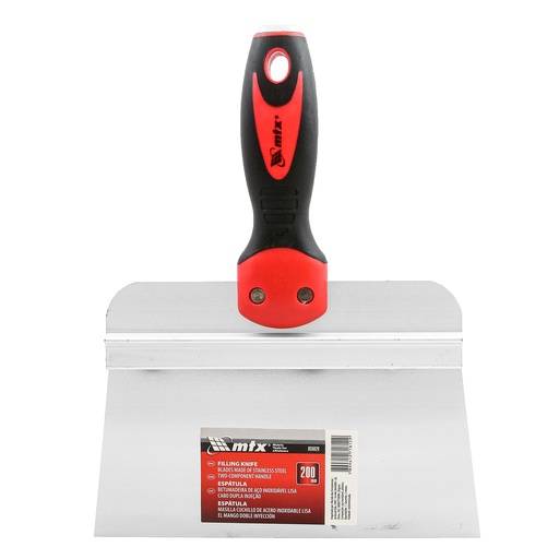 [855029] Facade scraper, blades made of stainless steel, 200 mm, two-component handle, wide cover// MTX