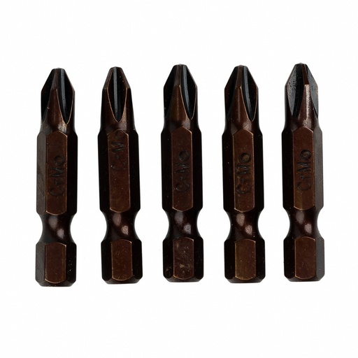 [1136555] Bit Set PH2 1/4 5 x 38, steel CrV, 5pcs// MTX