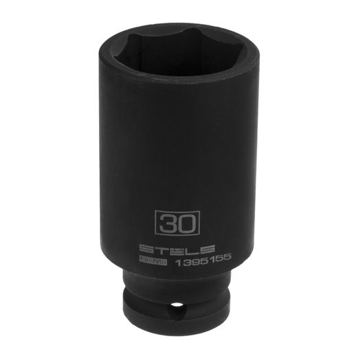 [1395155] 1/2" Dr,, 12PT Головка 3/4", CrV, с пластиковым держателем // Stels