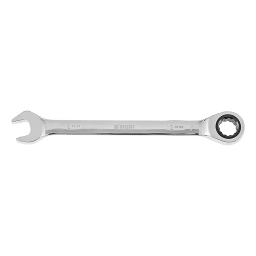 [7714805] Denzel Ratcheting Combination Wrench 12 mm / Комбинированный трещоточный ключ Дензел 12 мм