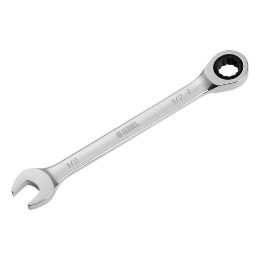 [7714824] Denzel Ratcheting Combination Wrench 1/2″ (12.7 mm) / Комбинированный трещоточный ключ Дензел 1/2″ (12,7 мм)