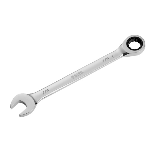 [7714830] Denzel Ratcheting Combination Wrench 7/8″ (22.23 mm) / Комбинированный трещоточный ключ Дензел 7/8″ (22,23 мм)