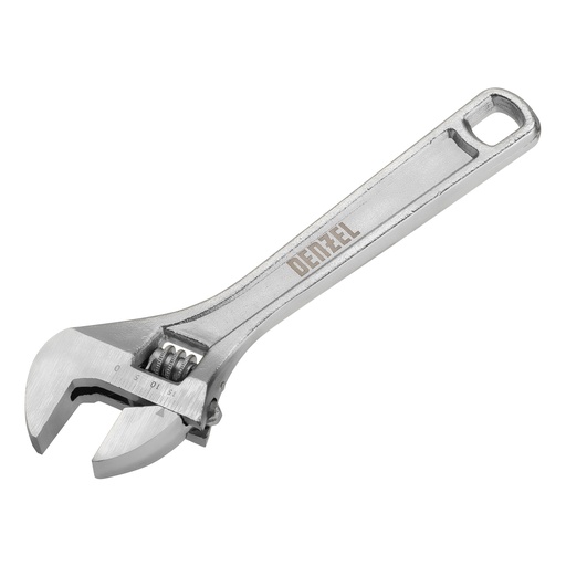 [7715502] Denzel Adjustable Wrench 150 mm (6″) / Разводной ключ Дензел 150 мм (6″)