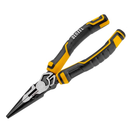 [7717199] Denzel Long-Nose Pliers 200 mm (8″) / Длинногубцы Дензел 200 мм (8″)