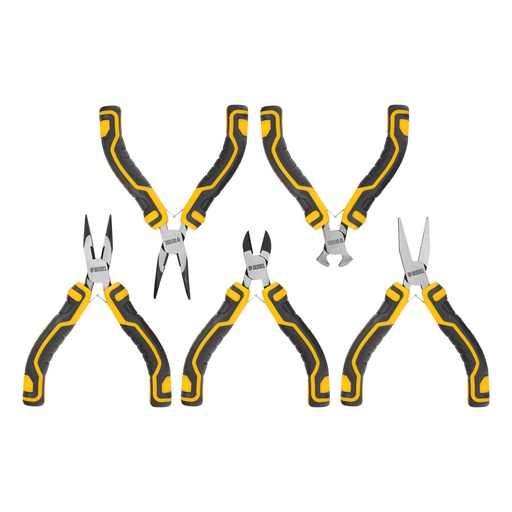 [7717839] Denzel Hobby Pliers Set, 5 pcs / Набор плоскогубцев Дензел, 5 предметов