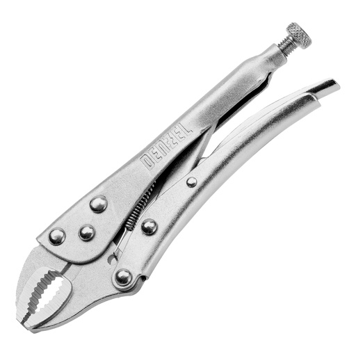 [7718421] 7" Curved jaw locking pliers// Denzel