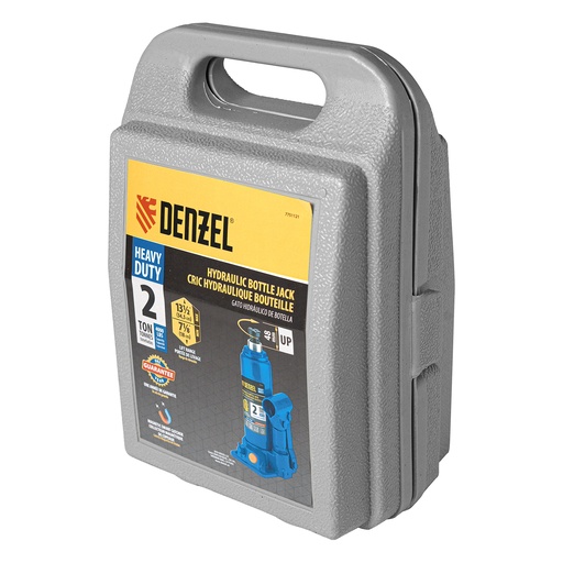 [7751121] 2t Hydraulic bottle jack, 181-345 mm, with blow case// Denzel 7751121