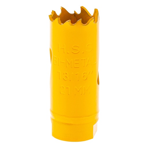 [7772419] 13/16" Bi-metal Hole saw// Denzel 7772419