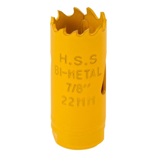 [7772420] Denzel 7/8" Bi‑Metal Hole Saw / Биметаллическая коронка Дензел 7/8"