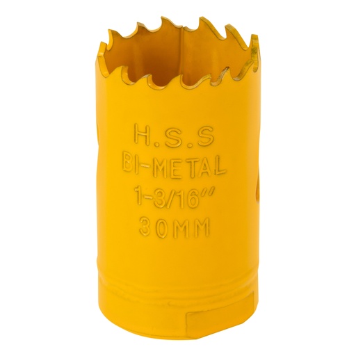 [7772424] Denzel 1‑3/16" Bi‑Metal Hole Saw / Биметаллическая коронка Дензел 1‑3/16"
