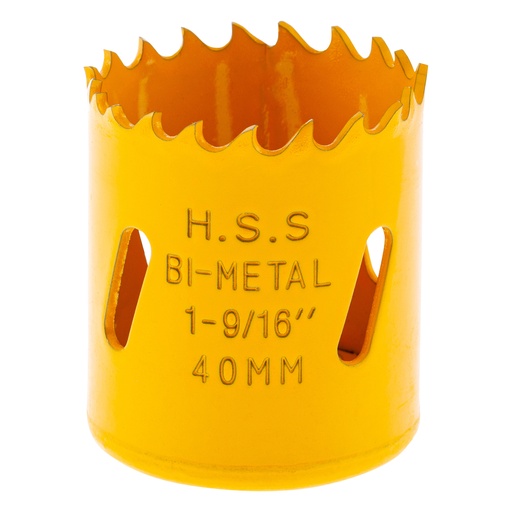 [7772430] Denzel 1‑9/16" Bi‑Metal Hole Saw / Биметаллическая коронка Дензел 1‑9/16"