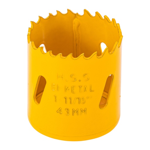 [7772432] Denzel 1‑11/16" Bi‑Metal Hole Saw / Биметаллическая коронка Дензел 1‑11/16"
