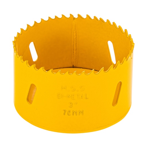 [7772448] Denzel 3" Bi‑Metal Hole Saw / Биметаллическая коронка Дензел 3"