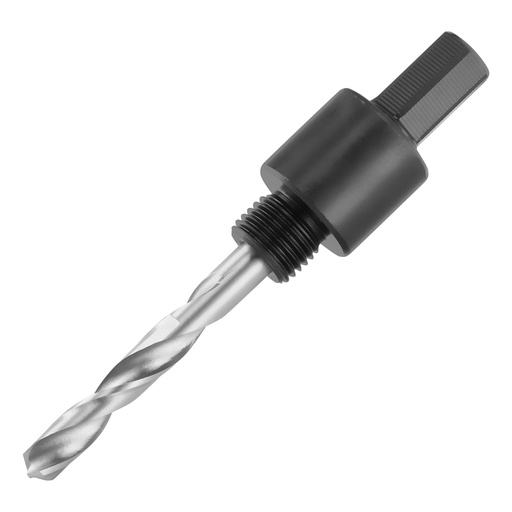 [7772494] 9/16" - 1 3/16" Hex shank Bi-metal Hole Saw Mandrel// Denzel 7772494