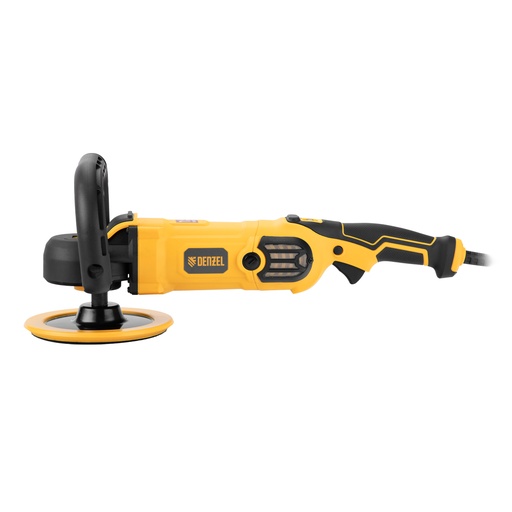 [8827701] Denzel Polisher CP-180, 1400 W, 180 mm, 0–3000 RPM / Полировальная машина Дензел CP-180, 1400 Вт, 180 мм, 0–3000 об/мин