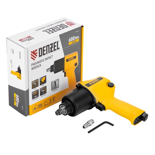 [8857471] 1/2" Air Impact Wrench, IW680, 680Nm, 7000 RPM// Denzel 8857471